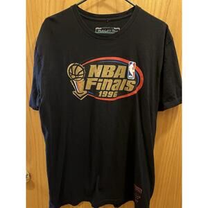 Chicago Bulls Nba Finals Champions 1996 T-Shirt   Mitchell  Ness